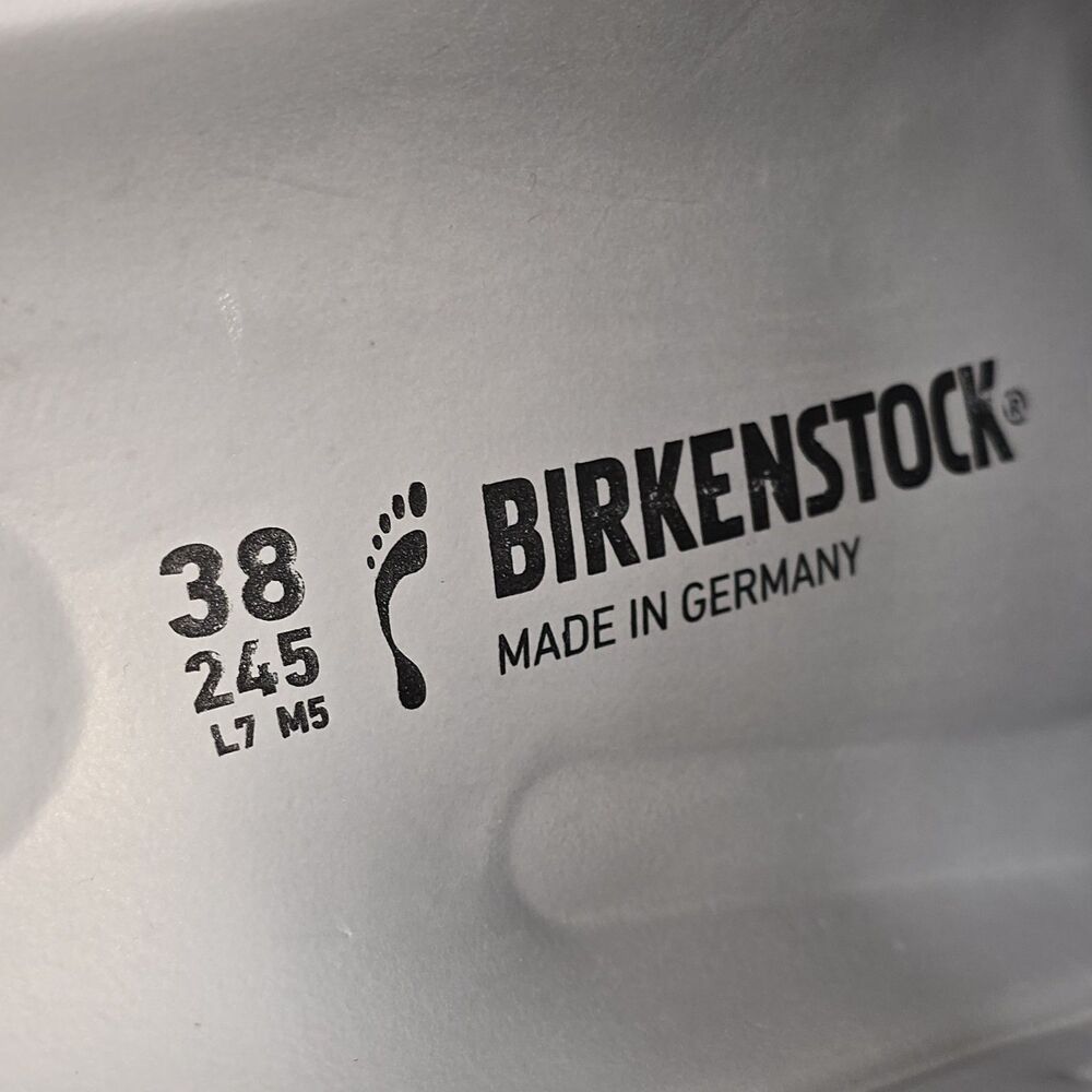 Birkenstock Arizona Eva Women’s Size 7 Silver Double Buckle Sandals - Picture 9 of 9